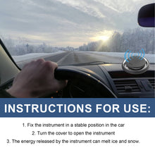 Car Deicing And Snow Melting Portable Device