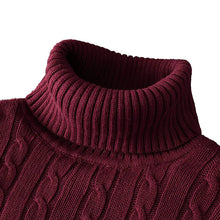 Warm Woolen Turtleneck Men's  Pullover