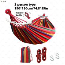 Camping Hammock Thickened Durable Fabric