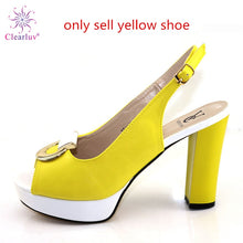 Italian Shoes with Matching Bags Set Decorated with Rhinestone