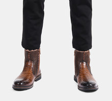 Men's Boots Size 40-45 Leather  Snow Boots hand Made /12