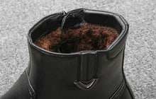 Men's Boots Size 40-45 Leather  Snow Boots hand Made /12