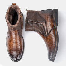 Men's Boots Size 40-45 Leather  Snow Boots hand Made /12