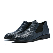 Men's Boots Braid Leather