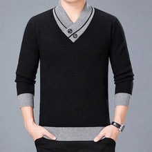 Winter Men's  Casual V-Neck Sweater