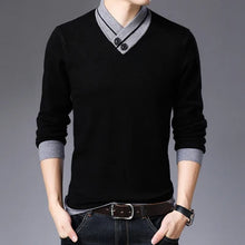 Winter Men's  Casual V-Neck Sweater