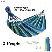 Camping Hammock Thickened Durable Fabric