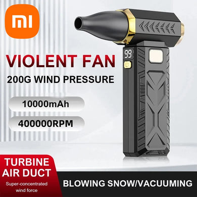 Electric Turbo Jet Fan Powerful Air Blower Vacuum Dust Cleaner
