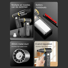 Electric Turbo Jet Fan Powerful Air Blower Vacuum Dust Cleaner