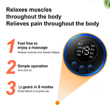 EMS Neck Massager Mini Cervical Back Muscle Pain Relief Patch