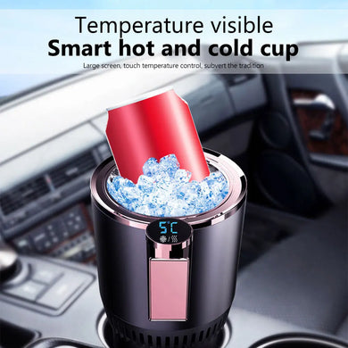 2 in1 Hot And Cold Car Smart Cup Drinks Holders