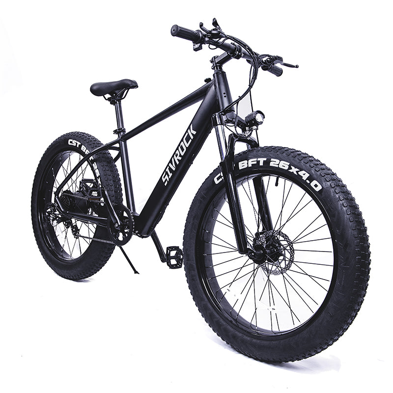 Sivrock Ebike Electric Bike 26\' Fat Tire 1000W Motor 48V 15Ah Large Battery Mountain E-Bike Shimano 7-Speed Bicycle