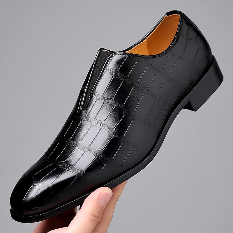 Business Men 2023 Shoes Stone Pattern