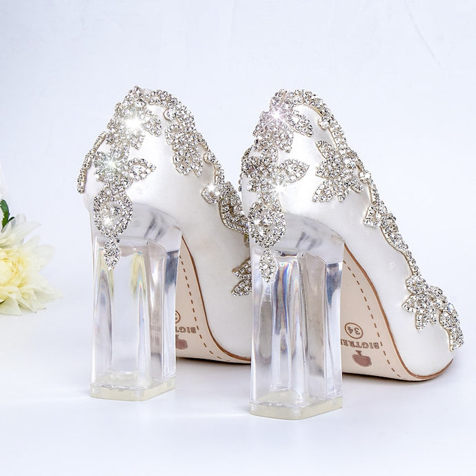Bride Clear high Heels Crystal /20
